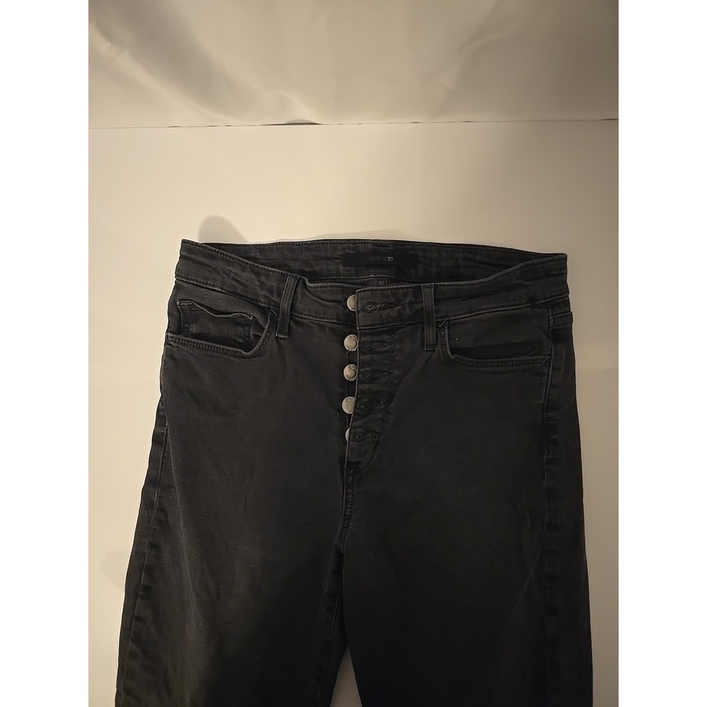 Joe's Jeans‎ Women's High Rise Skinny Ankle  Faded Black 5 Button Front Size 29